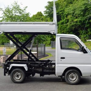 1992 Suzuki Carry Scissor Lift Dump 4WD.Truck.